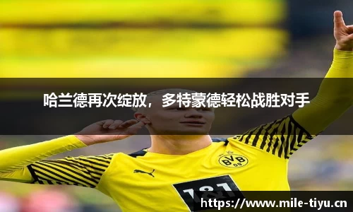 哈兰德再次绽放，多特蒙德轻松战胜对手
